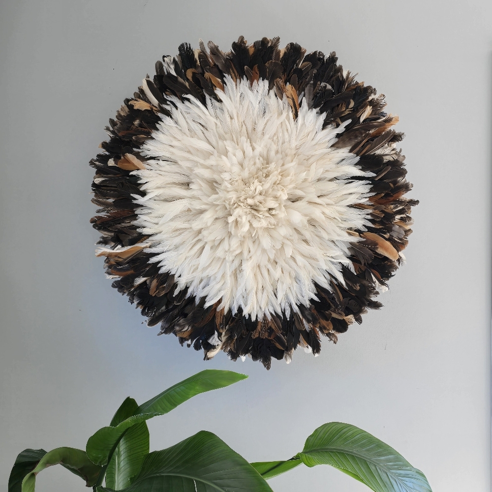 Cream and black jujuhat 31 inches